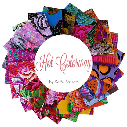 Hot August 2025 Kaffe Fassett Collective Fat Quarter Bundle
