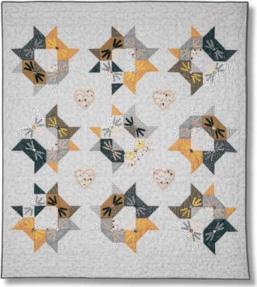 Fuzzy Love Quilt Kit as seen on Fons & Porter's Love of Quilting Exclusively at Quilted Joy