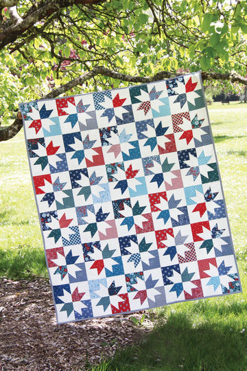 Gleam Quilt Kit - image 1 - complete quilt kit with fabric and instructions