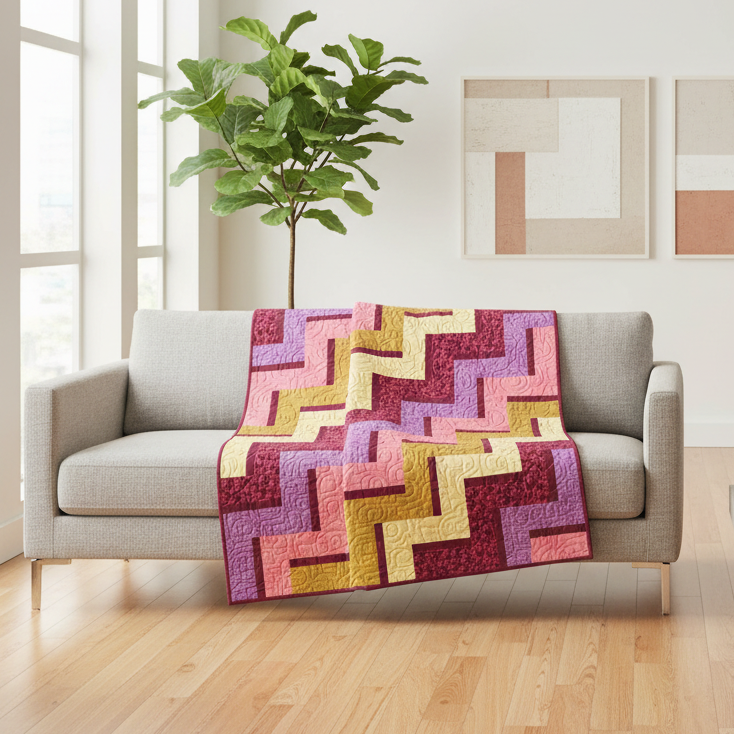Goldenberry Quilt Kit – Modern Room 1:1