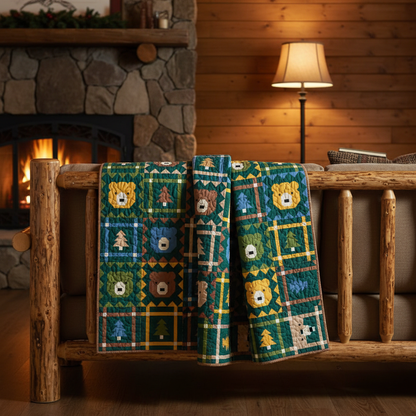 Grizzly Grove Quilt - Cabin Lifestyle