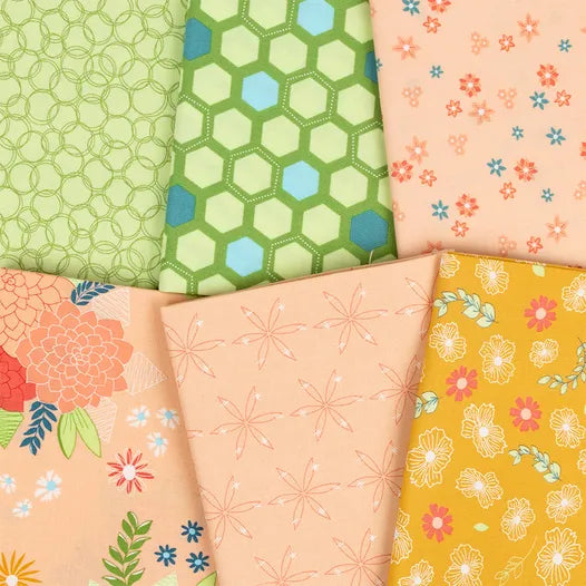 Honeyed Horizon 2.5" Mini Charm - image 4 - quilting supply from Quilted Joy