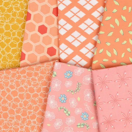 Honeyed Horizon 2.5" Mini Charm - image 5 - quilting supply from Quilted Joy