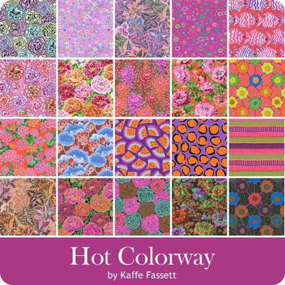 Hot August 2025 Kaffe Fassett Collective 10" Squares