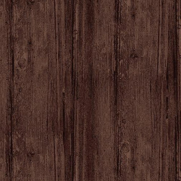 Washed Wood Wide Espresso 108" Wide Quilt Backing Fabric