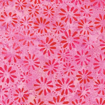 Daisy Mauve/Berry Fabric Yardage - quilt fabric for sewing and quilting projects