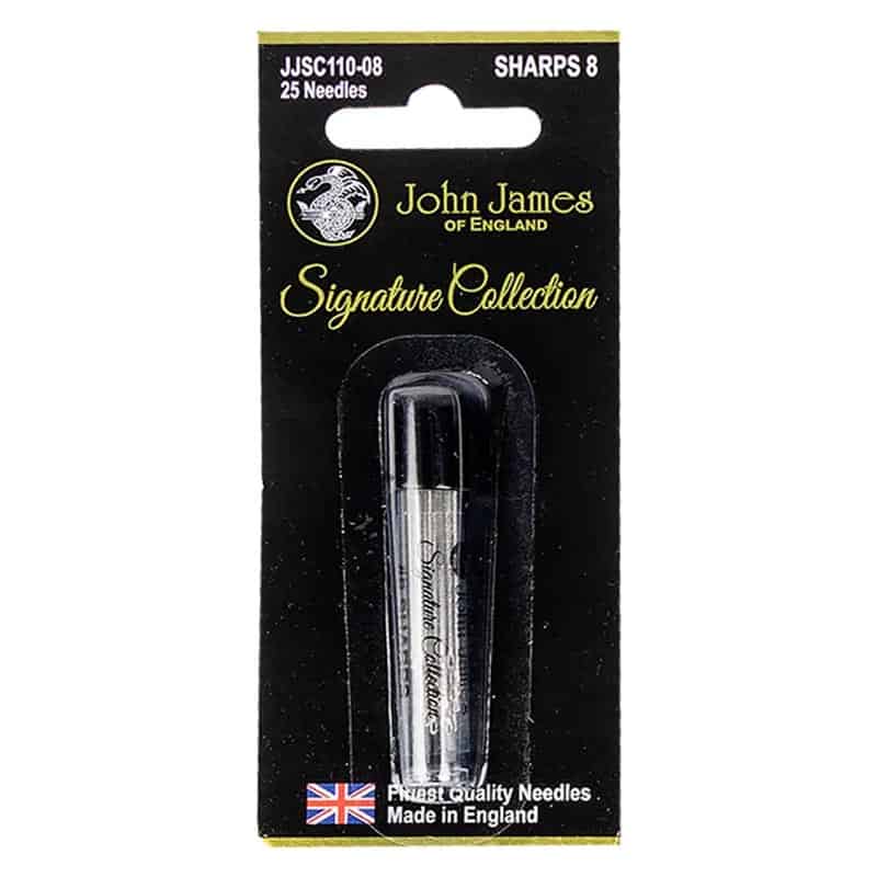 John James Signature Collection Sharps Size 8 - 25ct