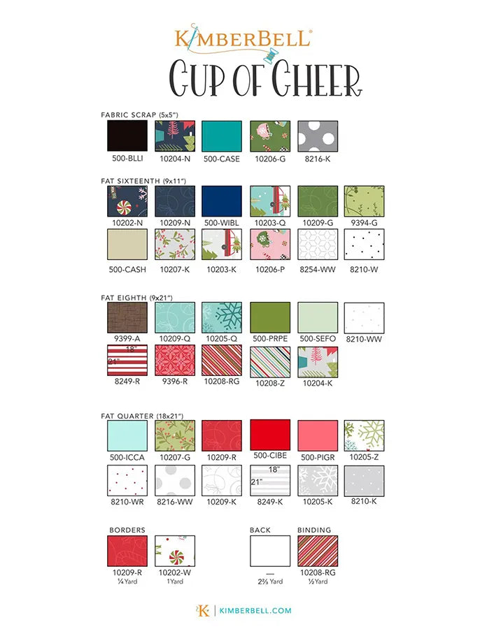 Kimberbell Cup of Cheer Advent Quilt Machine Book and Embroidery CD Product Photo