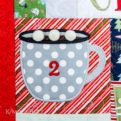 Kimberbell Cup of Cheer Advent Quilt Embellishment Kit Product Photo