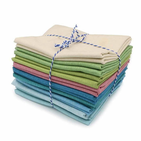 Laundry Basket Favorites Spring Half Yard Bundle 9 Count Available Exclusively at Quilted Joy