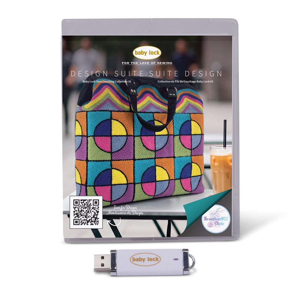 Baby Lock Design Suite Yarn Couching Collection 2