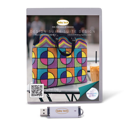 Baby Lock Design Suite Yarn Couching Collection 2