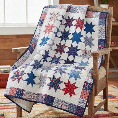 Liberty Stars Quilt Kit