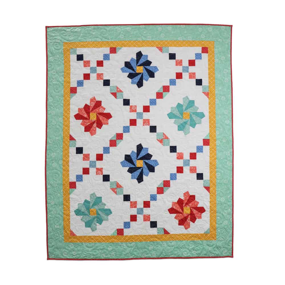 Lillian's Garden Quilt designed by Angela Huffman