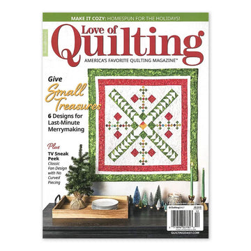 Love of Quilting Magazine Nov Dec 2023