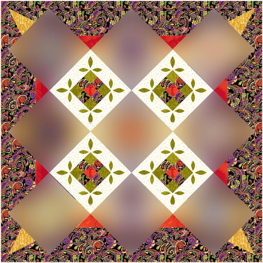 Quilt Fairy Frolic Luminous Daydream Quilt Kit - PRESALE