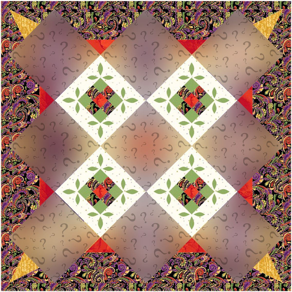 Quilt Fairy Frolic Luminous Daydream quilt kit finished quilt display