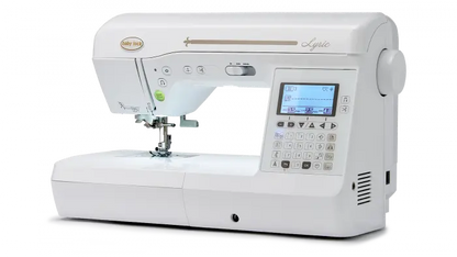 Baby Lock Lyric Sewing Machine Side View Product Image