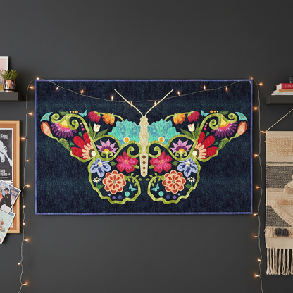 Macaw Butterfly Quilt - Teenager's Room