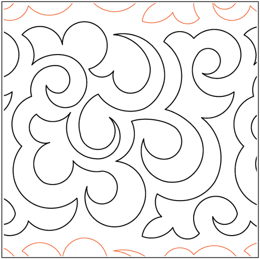 Mandarin Lace Paper Pantograph