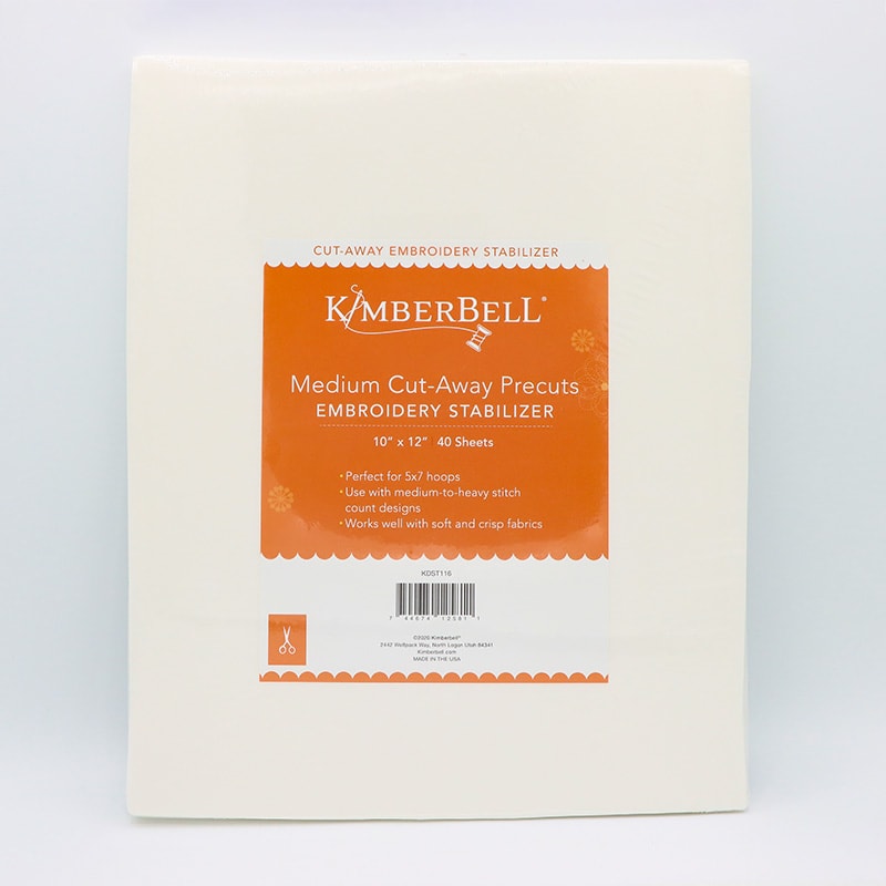 Kimberbell Embroidery Stabilizer Medium Cut-Away available at quilted Joy