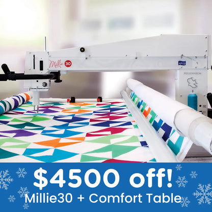 APQS Millie30" Quilting Machine with Comfort Table