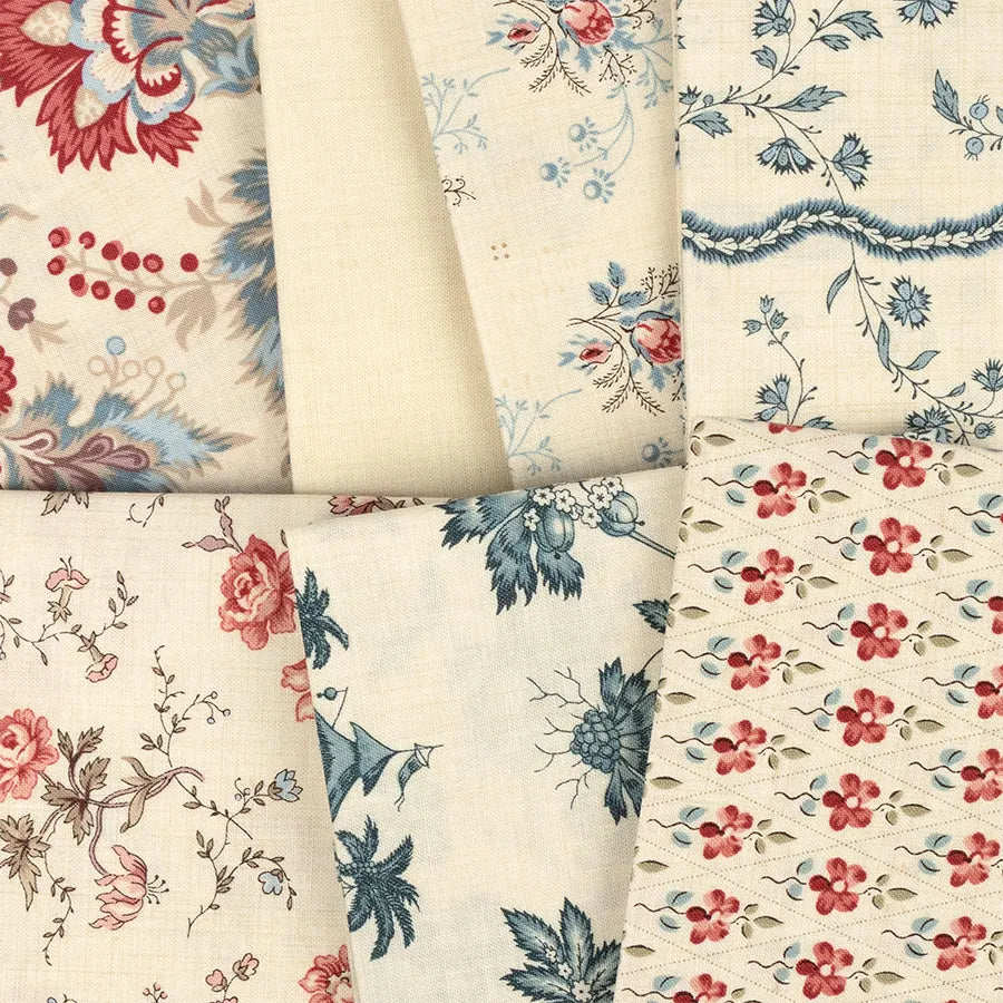 Fleur De Paris Mini Charm - image 2 - quilting supply from Quilted Joy