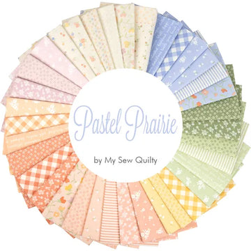 Pastel Prairie Fat Quarter Bundle - image 1 - fat quarter quilt fabric cut