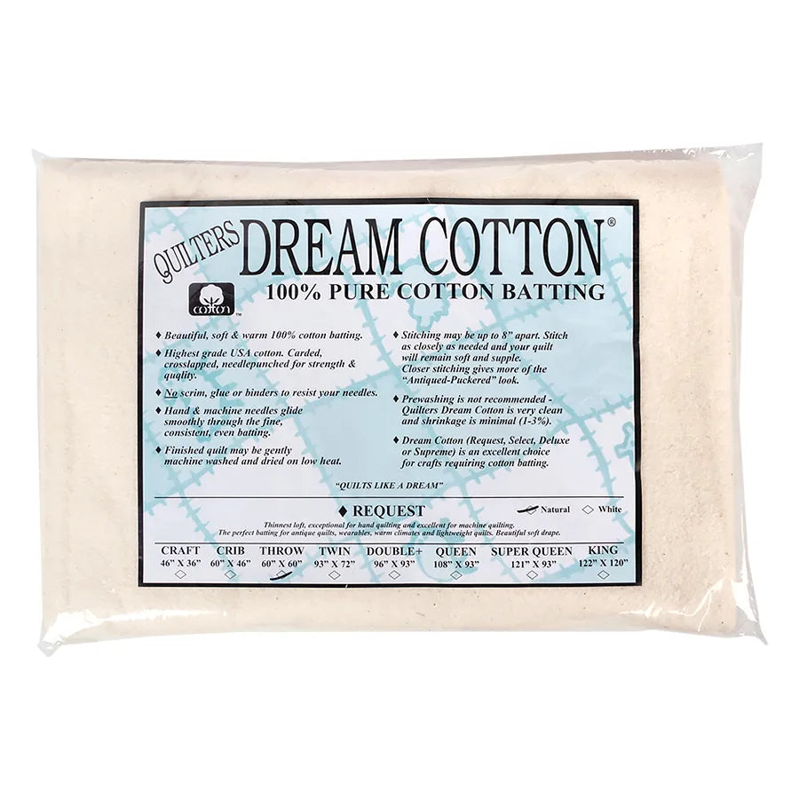 Quilters Dream Cotton Natural Request Throw
