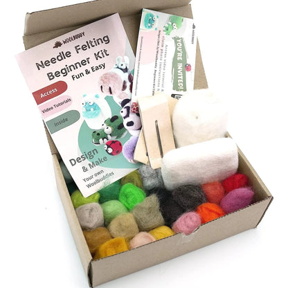 Beginner DIY Needle Felting Kit