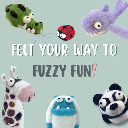 Beginner DIY Needle Felting Kit