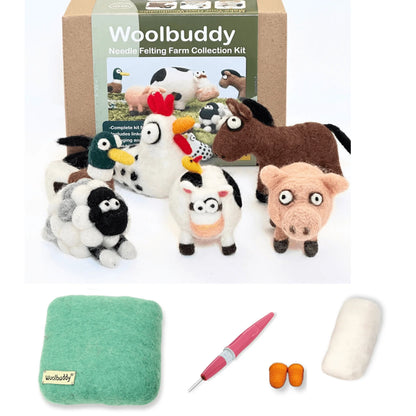 Farm DIY Needle Felting Kit