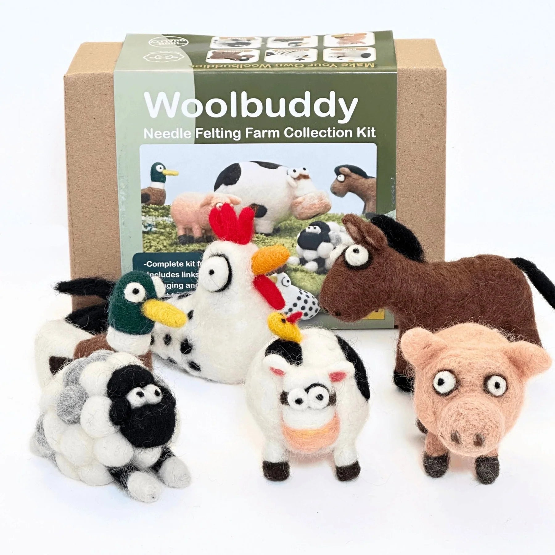 Farm DIY Needle Felting Kit