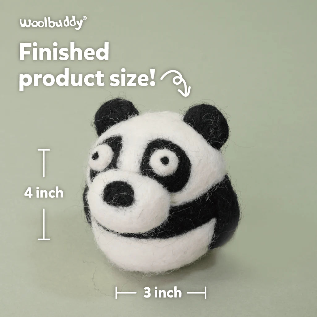Panda DIY Needle Felting Kit