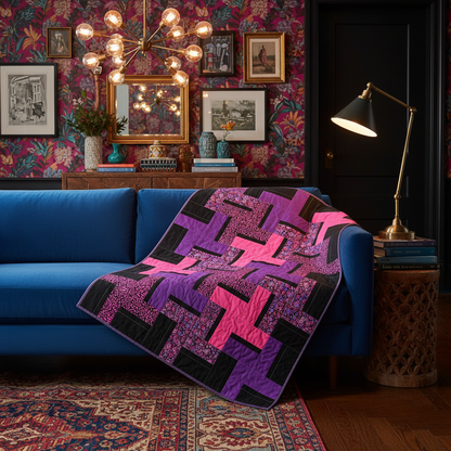 Neon Night Garden - Funky Living Room