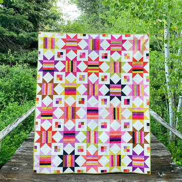 Northwest Stars Quilt Pattern - image 1 - quilting pattern with step-by-step instructions