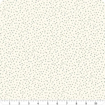 Norwegian Forest Cream Circle Dots Fabric Yardage - image 1 - quilt fabric for sewing and quilting projects