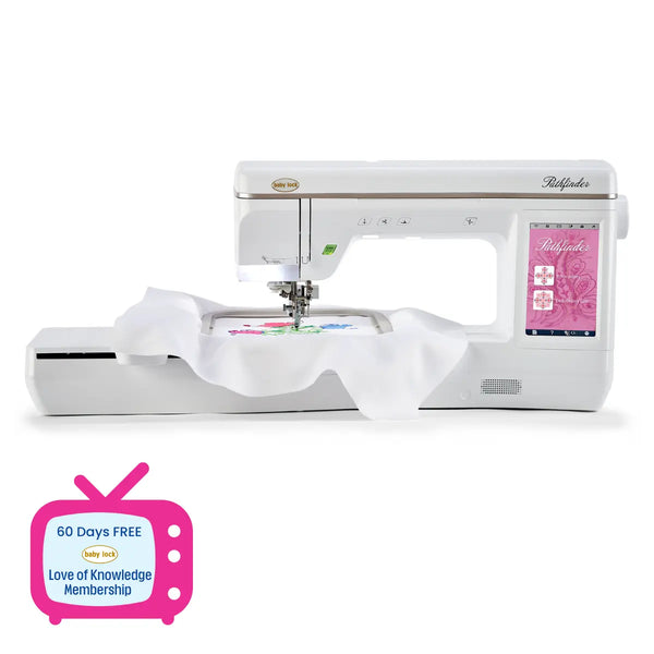 Baby Lock Pathfinder Dedicated Embroidery Machine FLOOR MODEL - image 1 - Baby Lock sewing machine or accessory