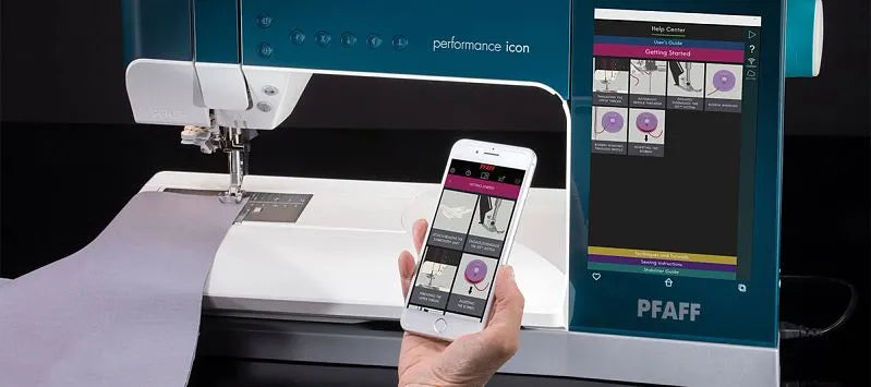 Pfaff Performance Icon Product Image with Mobile app