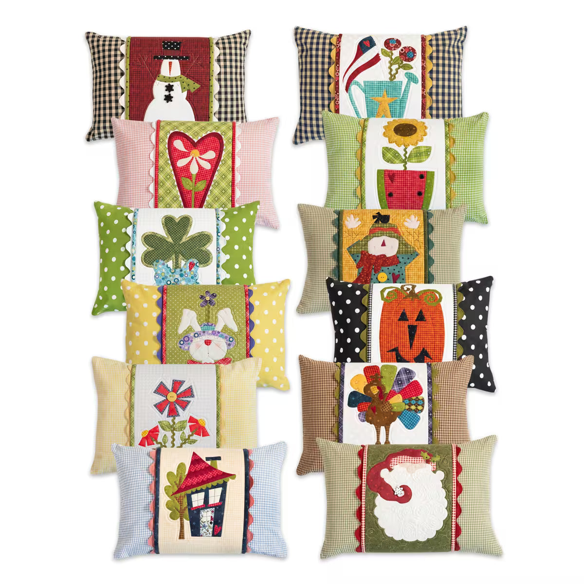 Ho Ho Ho Pillow Wrap & Cover Kit by The Whole Country Caboodle