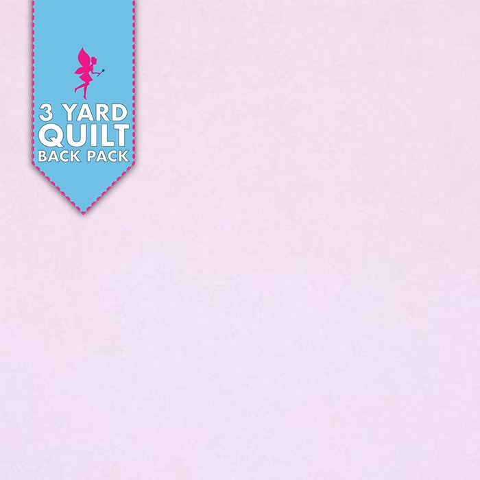 90" Cuddle Extra Wide Baby Pink 3 Yard Quilt Fabric Back Pack