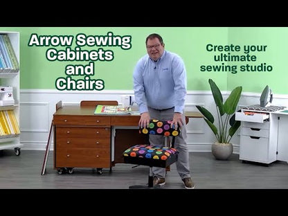 Arrow Hydraulic Black Sewing Notions Chair