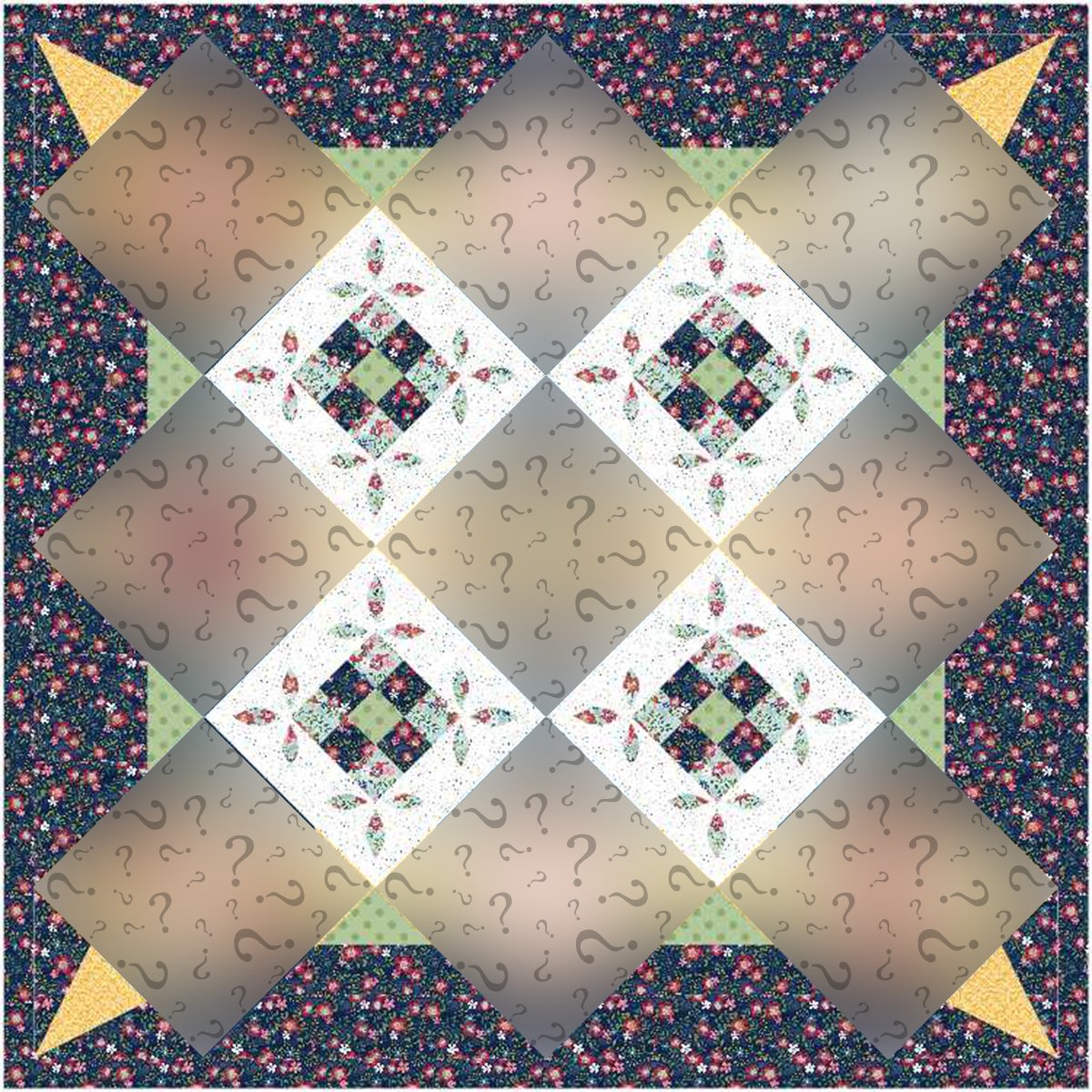 Quilt Fairy Frolic Primrose Path Quilt Kit - PRESALE