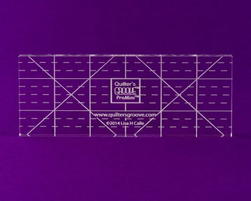 ProMini Ruler - image 1 - quilting ruler for precision cutting