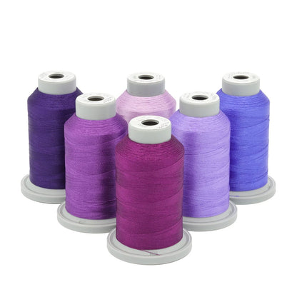 Glide Thread Color Block Bundle - Purple