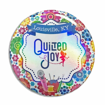 Quilted Joy Button - quilting supply from Quilted Joy