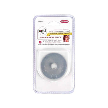 Quilters Select 45mm Rotary Blade Replacements 1pk - quilting supply from Quilted Joy