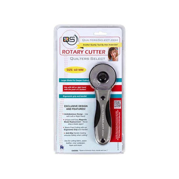 Quilters Select Deluxe 60MM Rotary Cutter - image 1 - quilting supply from Quilted Joy
