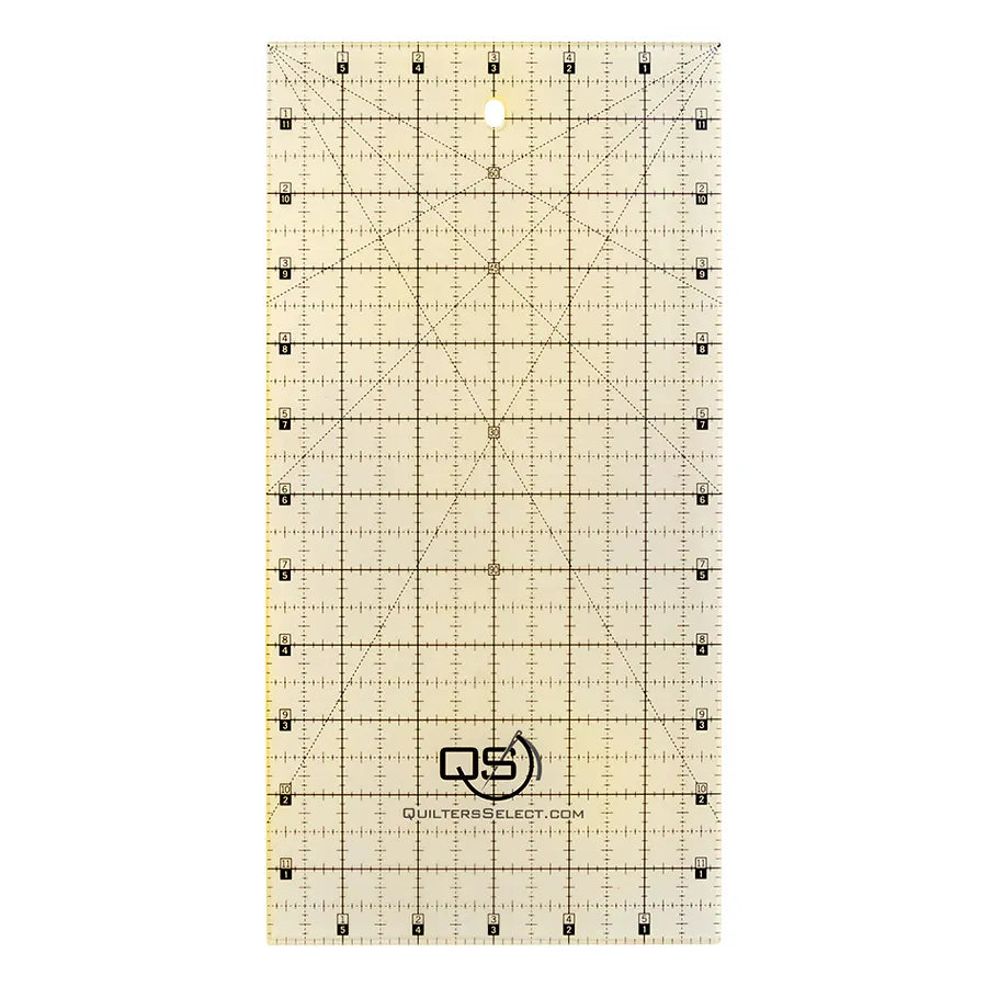 Quilters Select Non Slip Ruler 6" x 12"