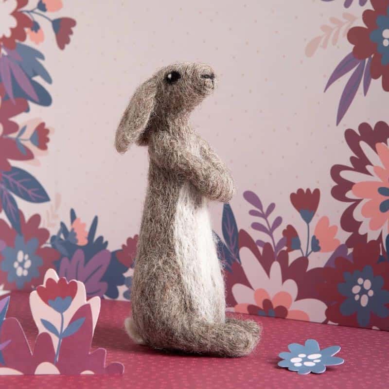 Rabbit Needle Felting Kit